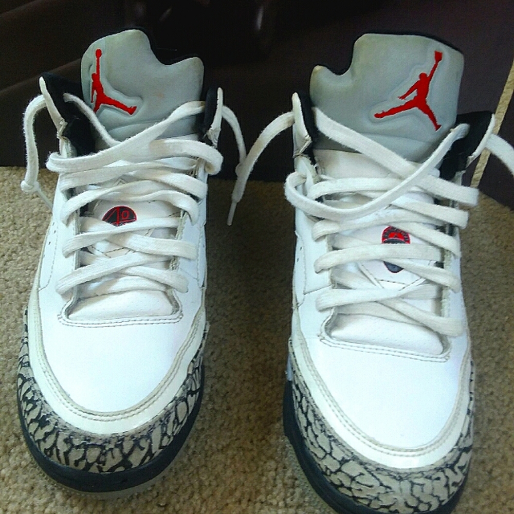 Jordan Son of Mar Low White/Grey - Cement Grey